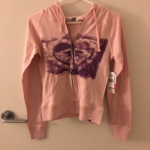 Roxy pink hoodie